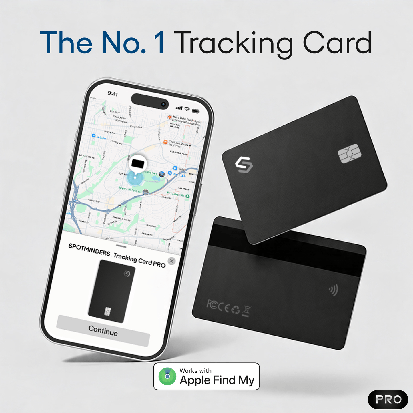 Spotminders. Tracking Card PRO