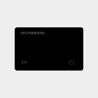 Spotminders. Tracking Card