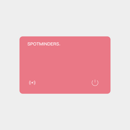 Spotminders. Tracking Card